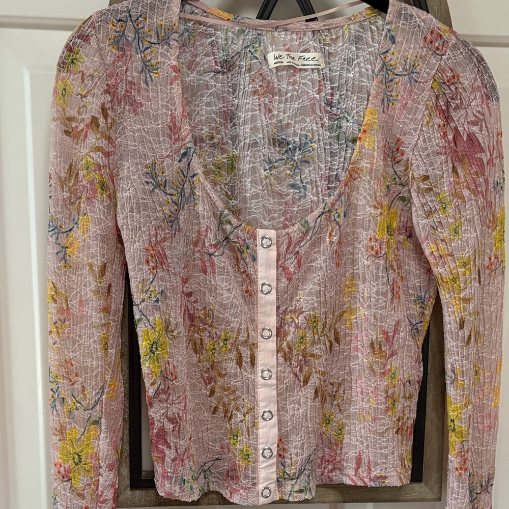 FP Angelina Floral Cardigan